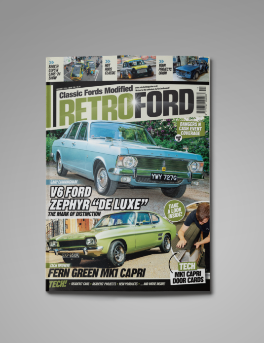 Retro Ford November 2024 (Inc P&P) Print On Demand